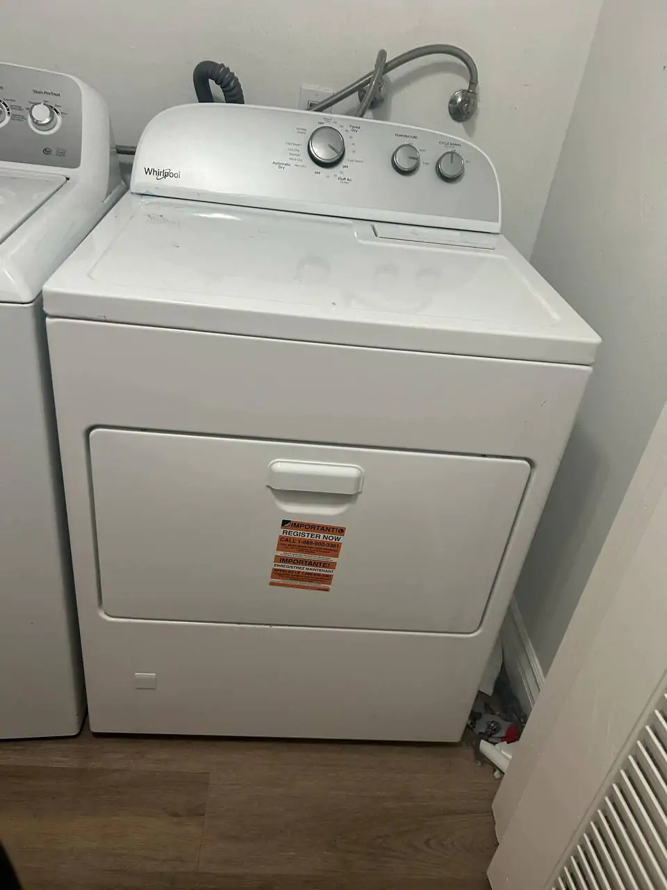 Dryer repair process